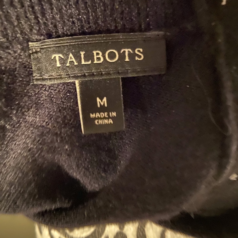 Talbots black sweater - Picture 3 of 4